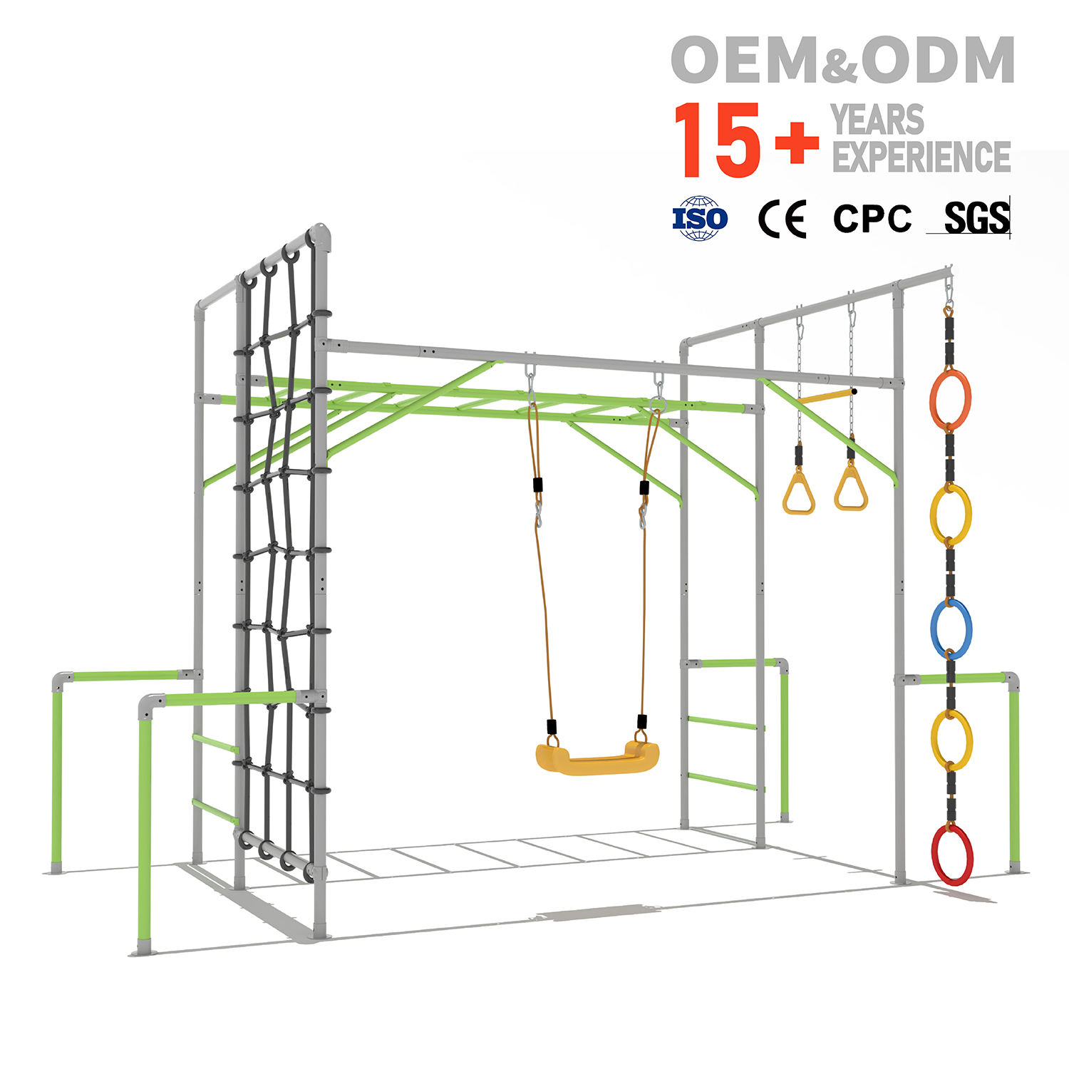 Kids Outdoor Climbing Frame - Kids Climbing Frame Children's Outdoor Playground