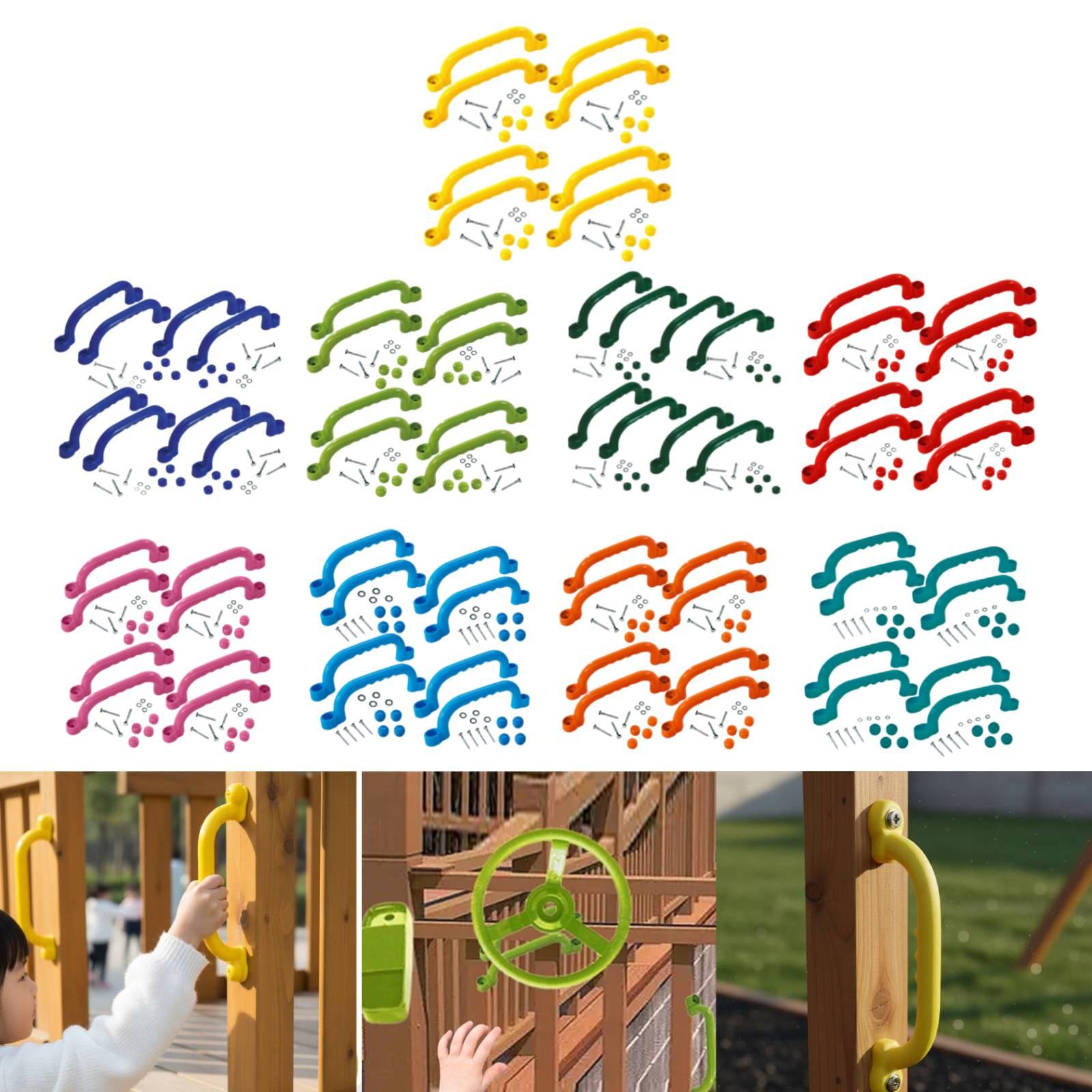8x Climbing Handles Children G - Kids Outdoor Climbing Frame 评论和价格