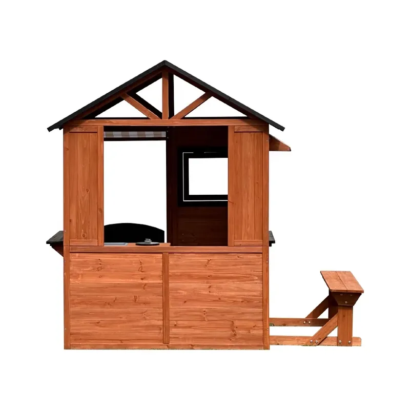 Wooden Dollhouse for Kids Four - Kids Outdoor Climbing Frame 评论和价格