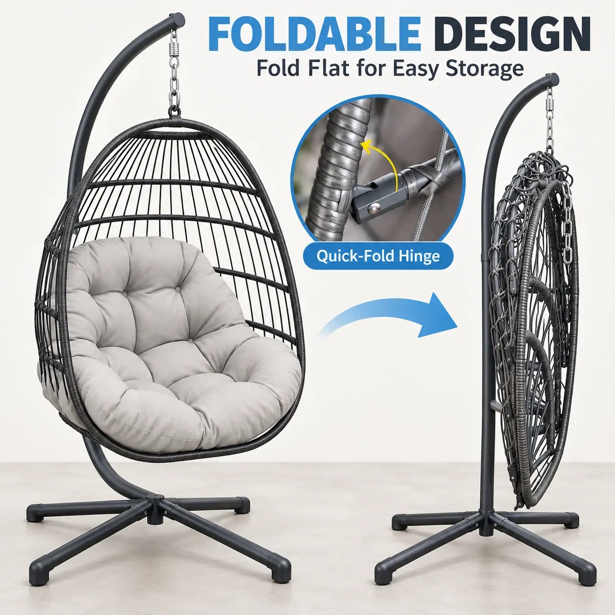 Patio Swing With Stand Outdoor - Kids Outdoor Furniture Set 评论和价格