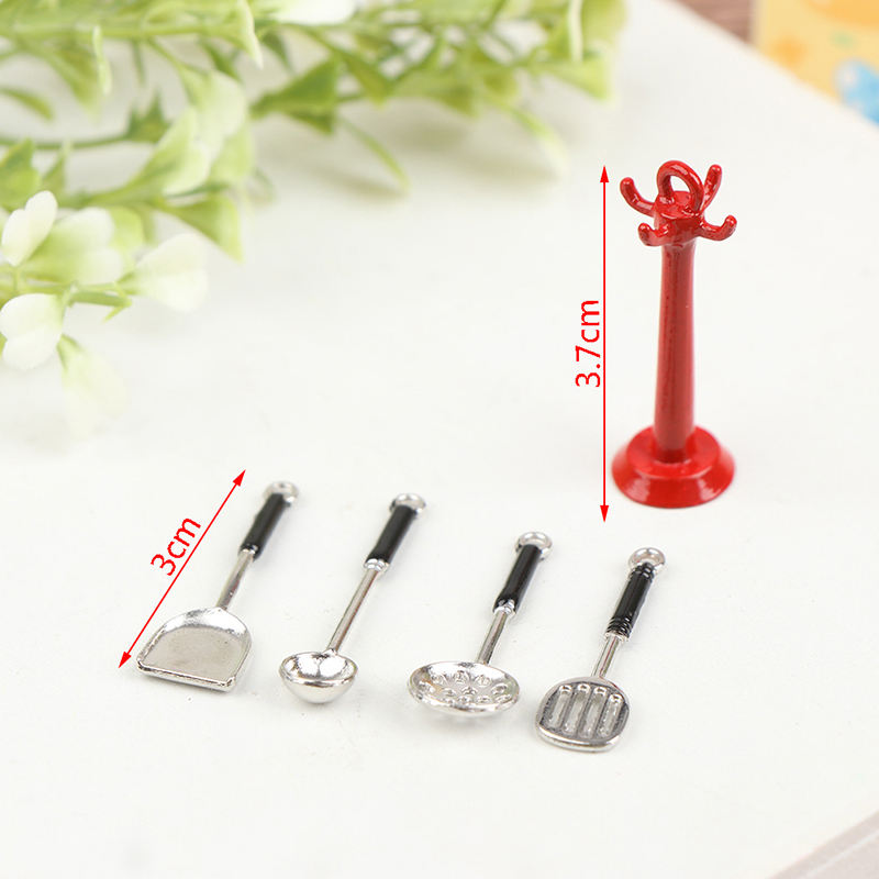 1:12 Dollhouse Kitchen Utensil - Kids Outdoor Kitchen Accessories 评论和价格