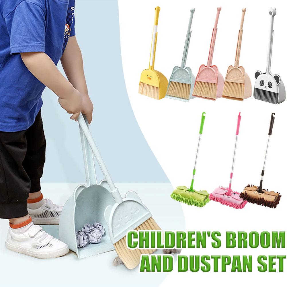 Kids Stretchable Floor Cleanin - Kids Outdoor Broom 评论和价格