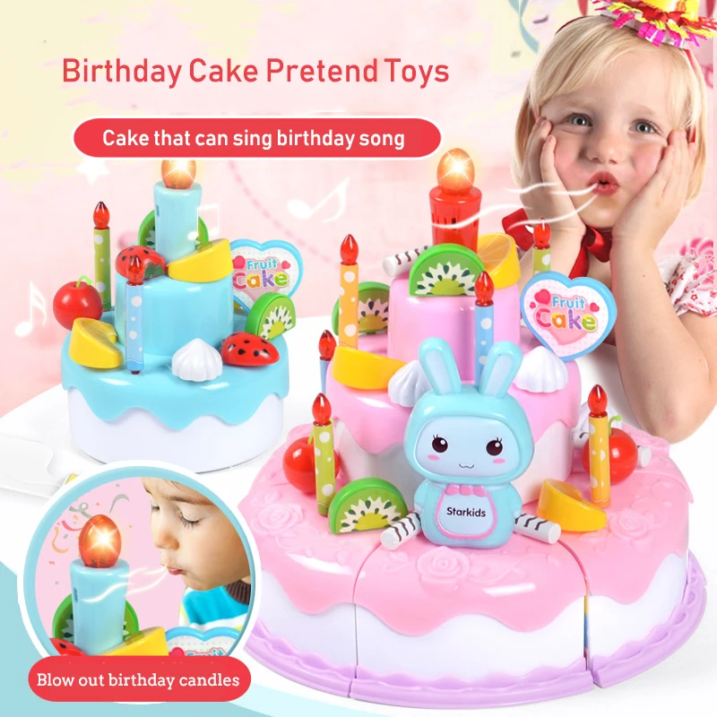 Kids Toy Simulation DIY Birthd - Kids Outdoor Kitchen Accessories 评论和价格