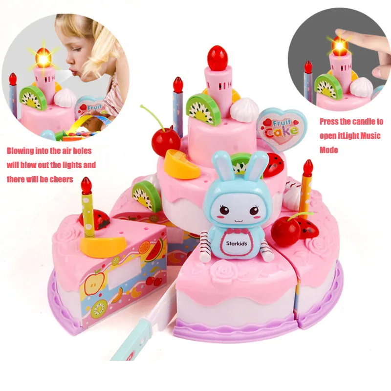 Kids Toy Simulation DIY Birthd - Kids Outdoor Kitchen Accessories 评论和价格