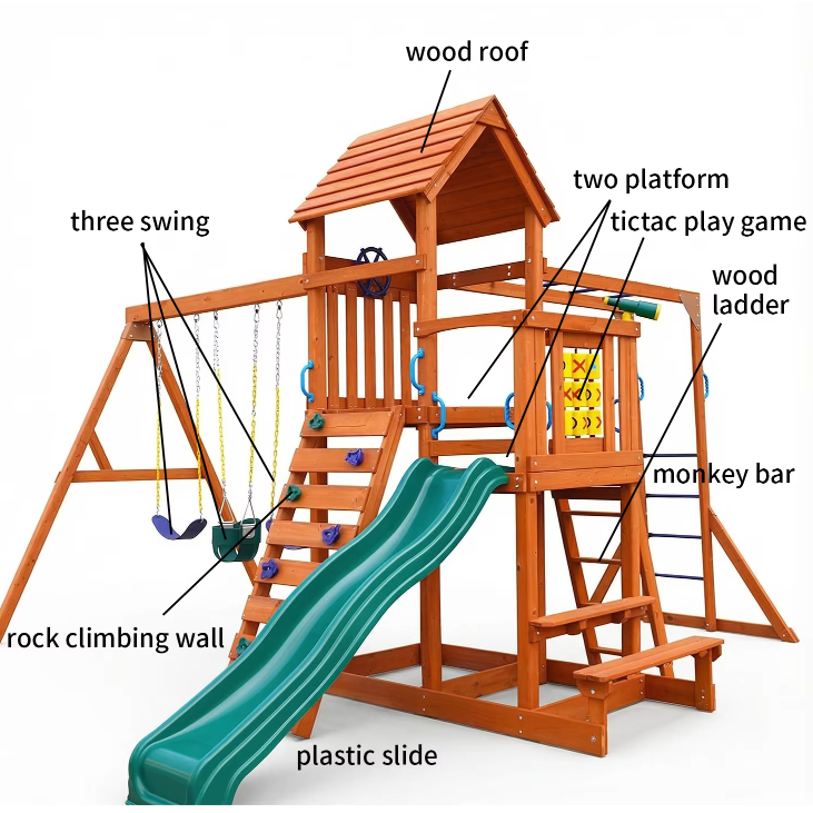 Play Equipment Durable Climbin - Kids Outdoor Climbing Frame 评论和价格