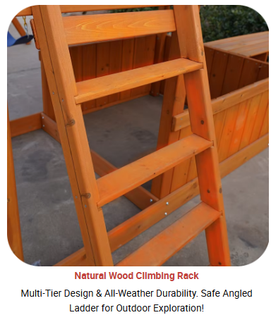 Play Equipment Durable Climbin - Kids Outdoor Climbing Frame 评论和价格